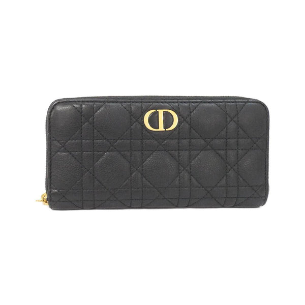 Christian Dior Dior Caro Calf Long Wallet