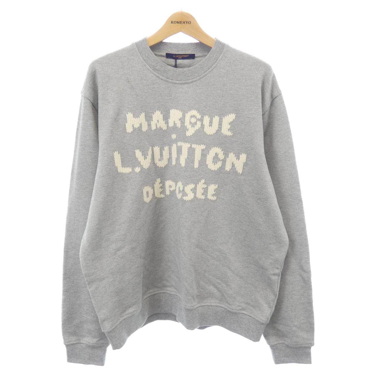 Louis Vuitton Embroidery Signature Cotton Sweatshirt