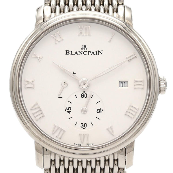 Blancpain Villeret Ultra Slim Power Reserve Stainless Steel Manual Winding