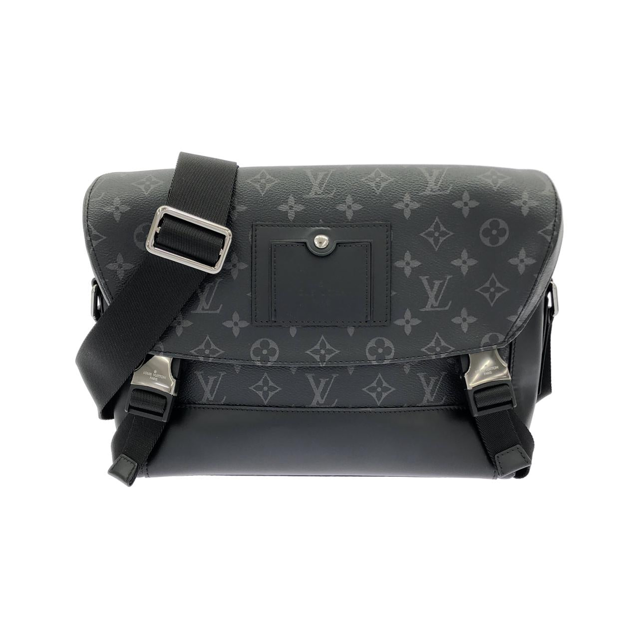 Louis Vuitton Monogram Eclipse Messenger Voyage Coated Canvas Shoulder Bag