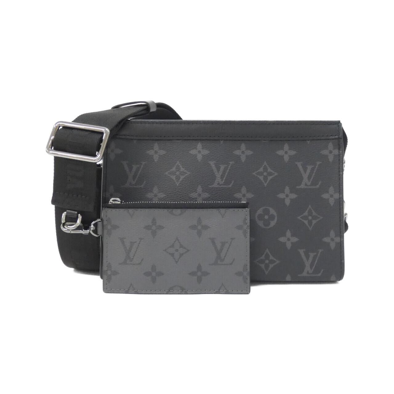 Louis Vuitton Monogram Eclipse Reverse Gaston Wearable Wallet Shoulder Bag