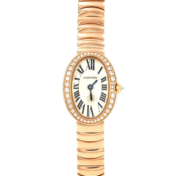 Cartier Mini Baignoire Pink Gold Quartz