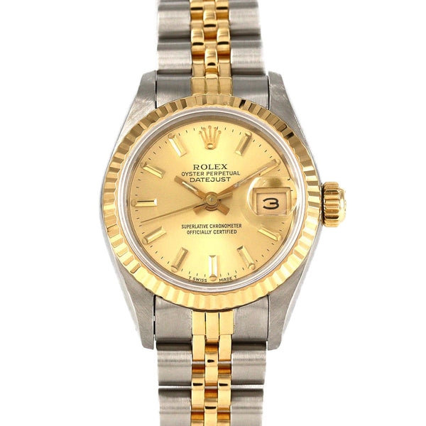 Rolex Datejust Stainless Steel Yellow Gold Automatic