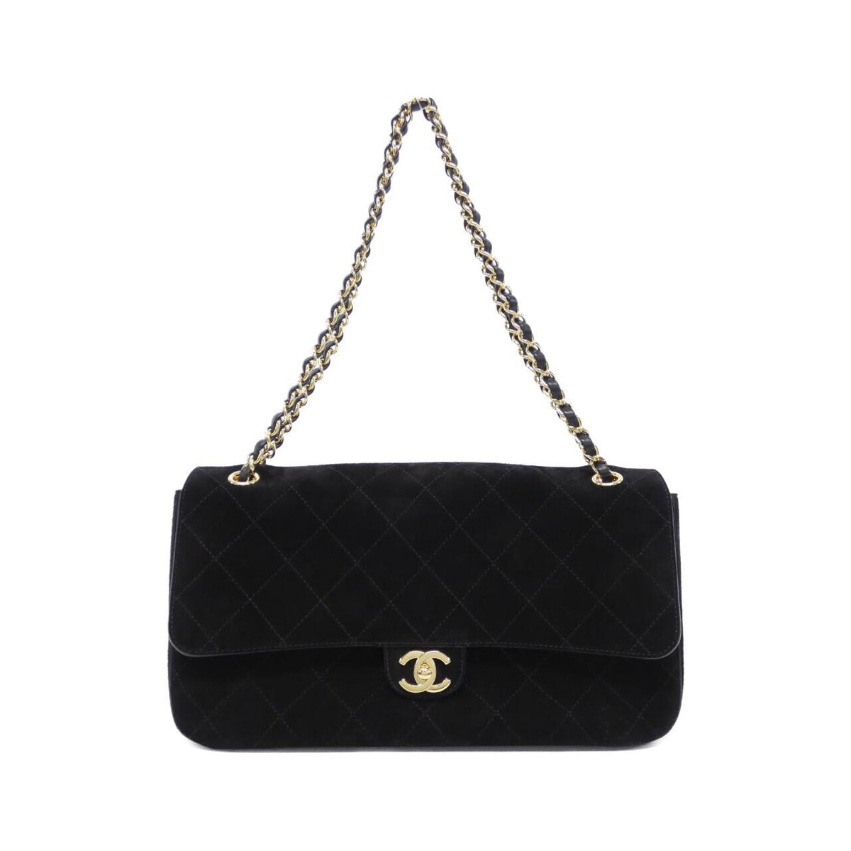 Chanel Suede Shoulder Bag
