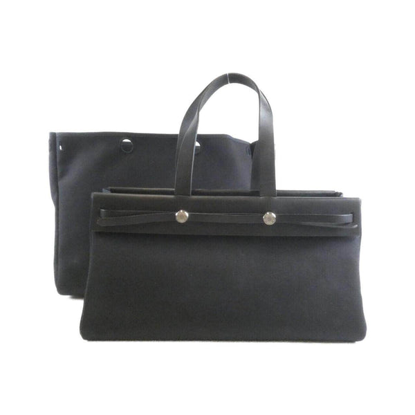 Hermes Herbag Cabas Toile Officier Tote Bag