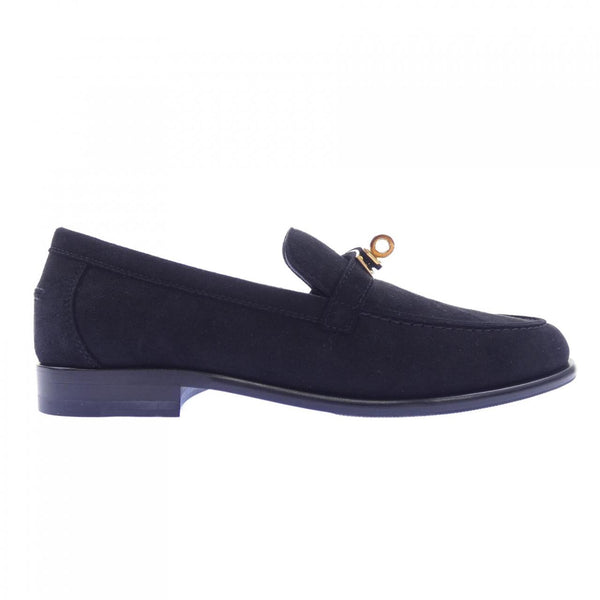 Hermes Destin Chevre Velours Flat Shoes