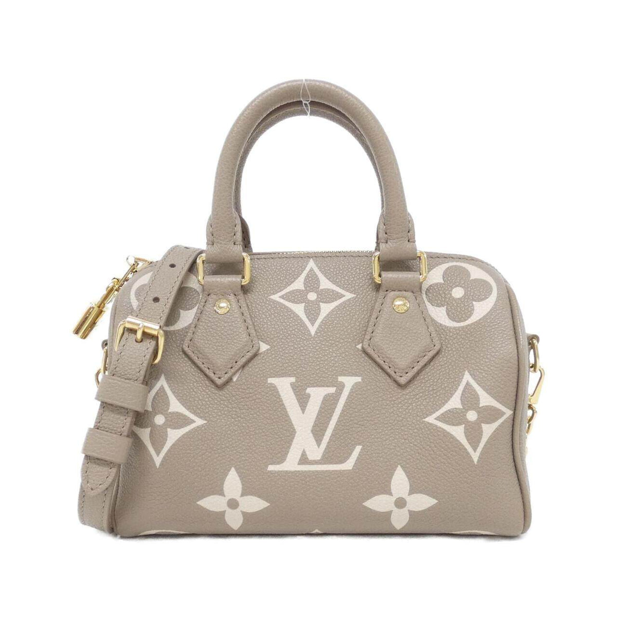 Louis Vuitton Speedy Bandouliere Monogram Empreinte Boston Bag