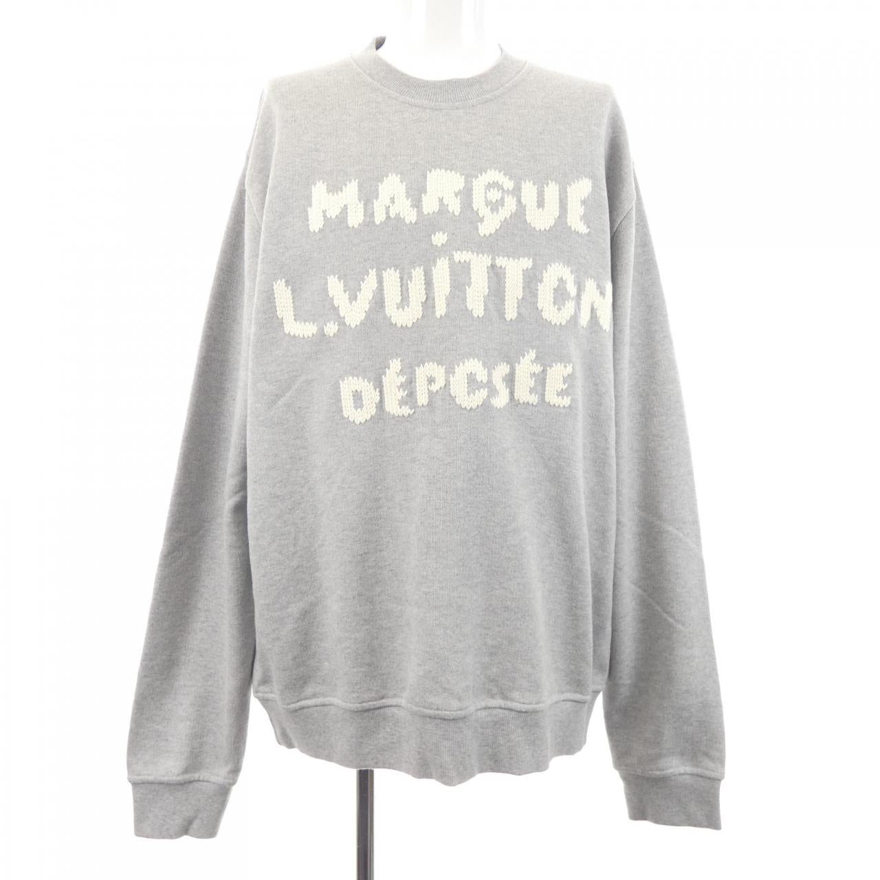 Louis Vuitton Embroidery Signature Cotton Sweatshirt