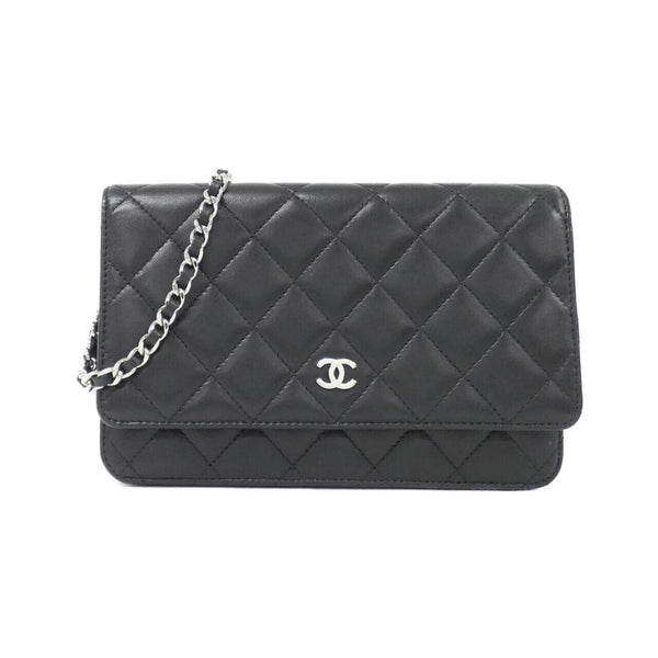 Chanel Timeless Classic Lambskin Chain Wallet
