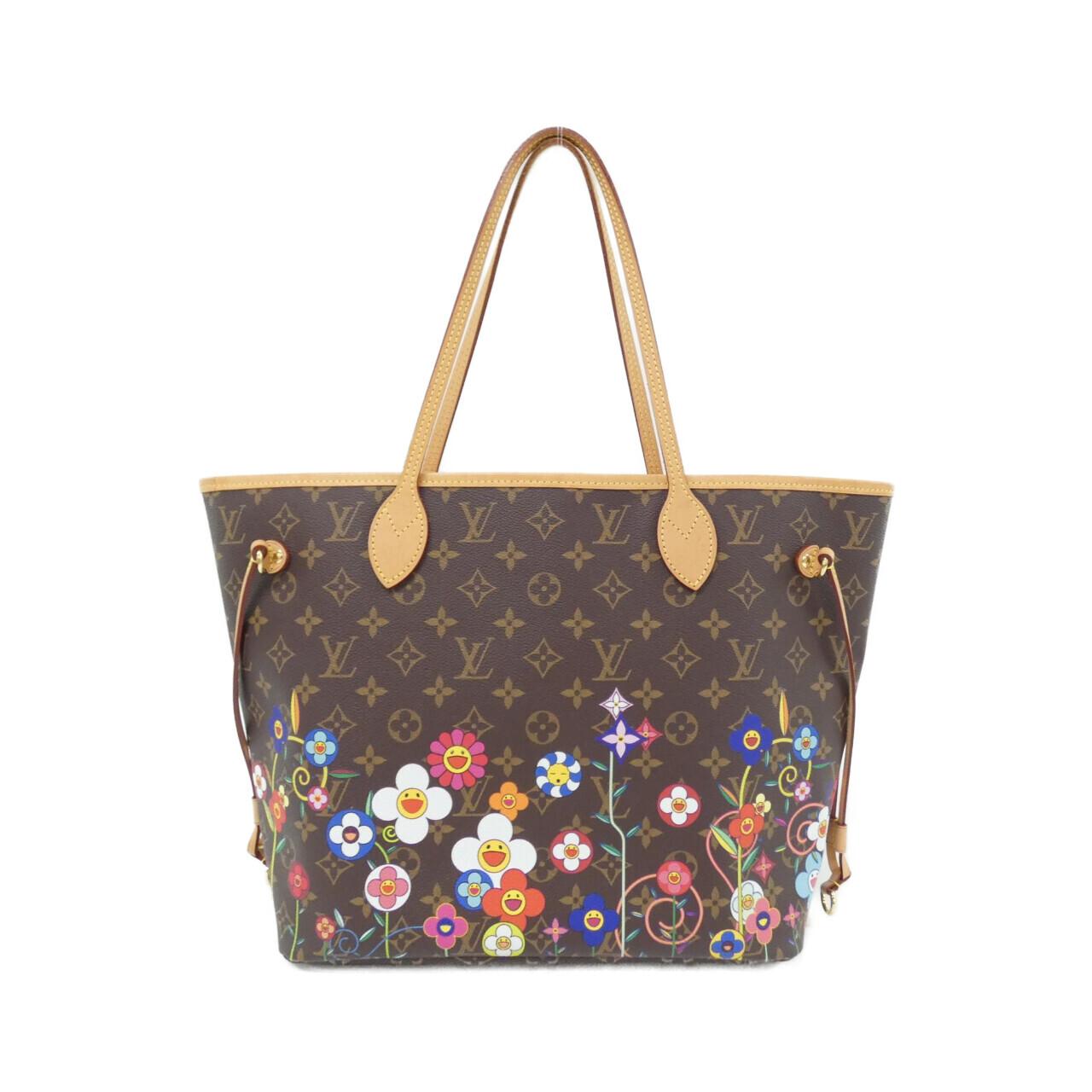 Louis Vuitton Neverfull Monogram Coated Canvas Tote Bag