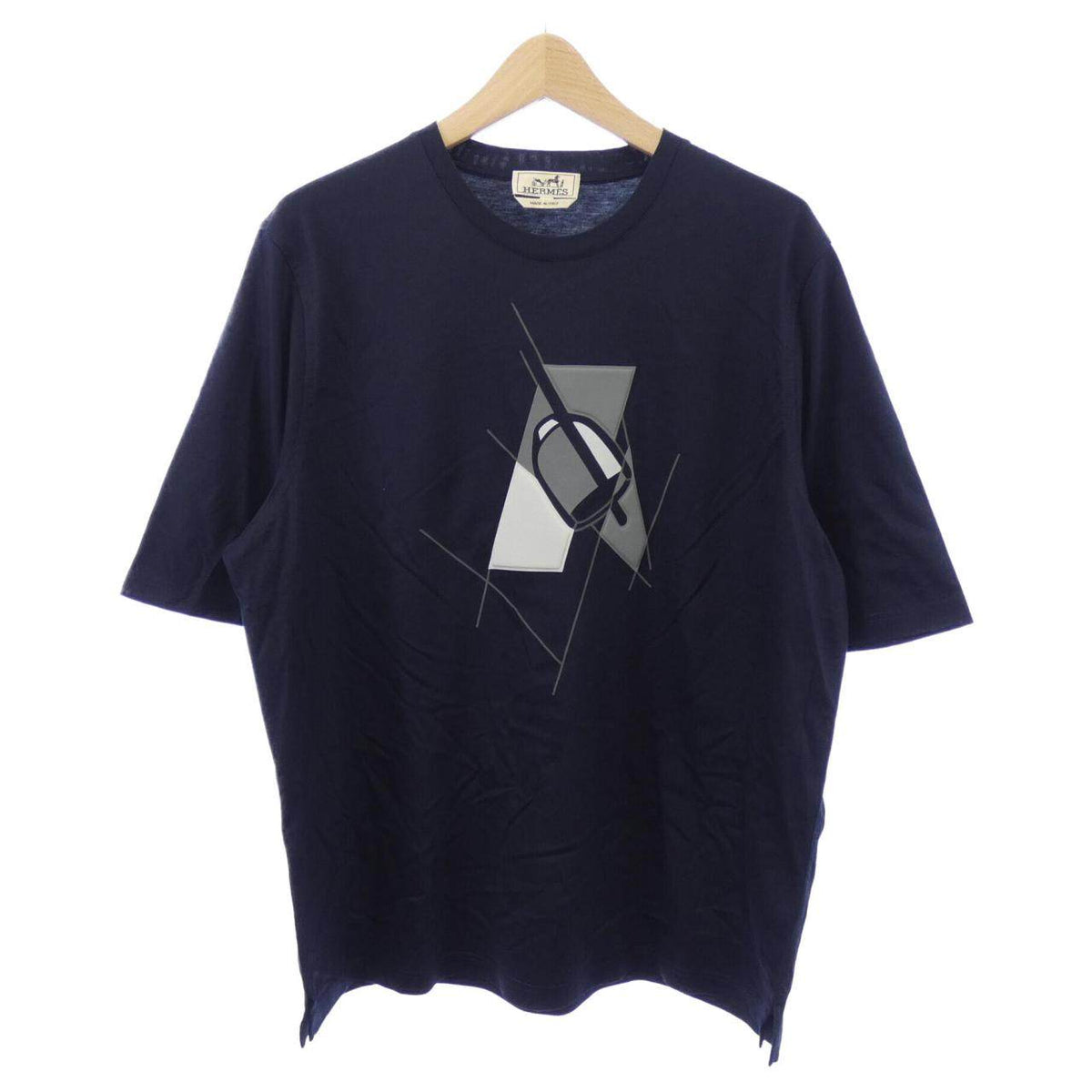 Hermes ETRIER EN FRAGMENTS Cotton T Shirt