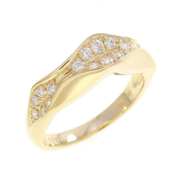 Queen Au750 Diamond Ring