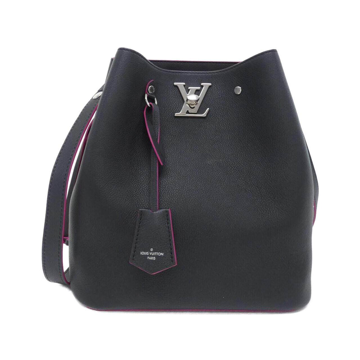 Louis Vuitton Lockme Bucket Calf Shoulder Bag