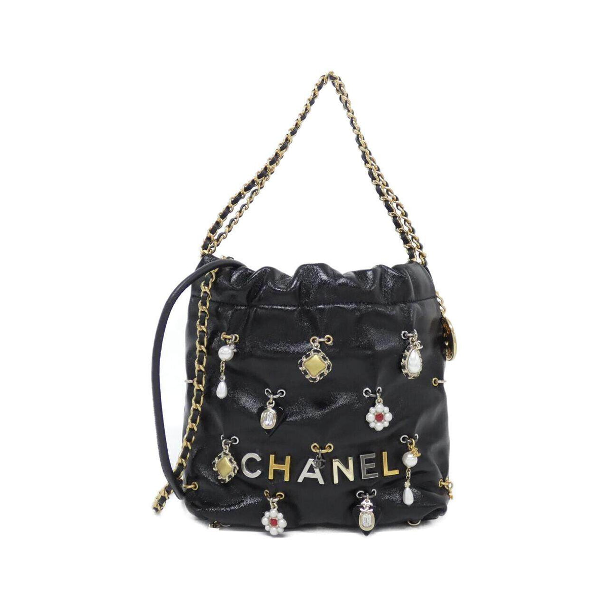 Chanel Chanel 22 Line Lambskin Shoulder Bag
