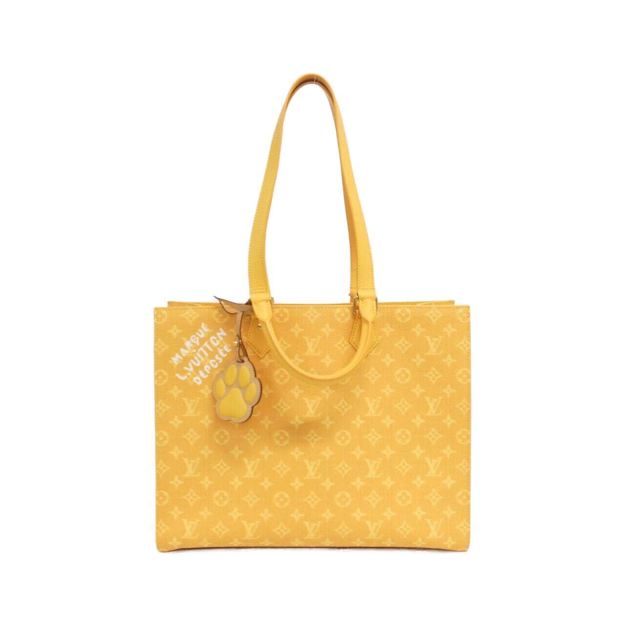 Louis Vuitton Monogram Heritage Sac Plat 24H Coated Canvas Bag