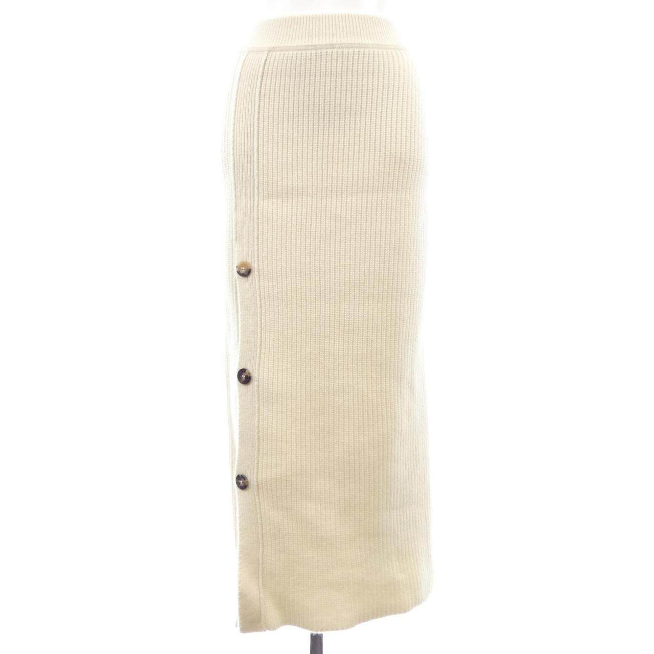 Hermes Paris Cashmere Skirt