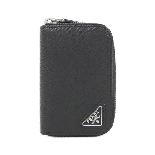 Prada Saffiano Triang Coin Case