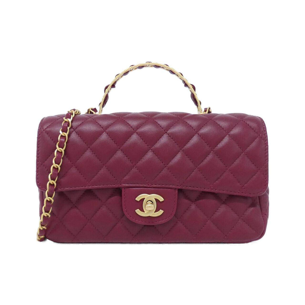 Chanel Lambskin Shoulder Bag