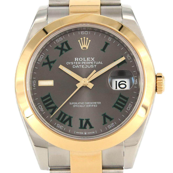 Rolex Datejust Stainless Steel Yellow Gold Automatic