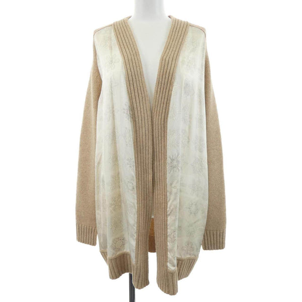 Hermes FEUX DE L'HIVER Silk Wool Cardigan