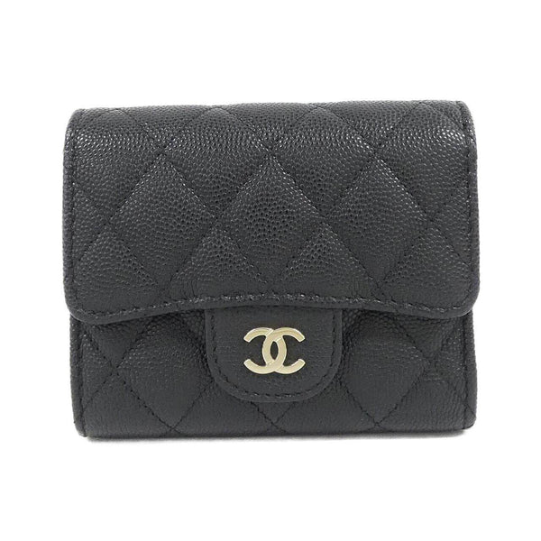 Chanel Timeless Classic Caviar Skin Wallet