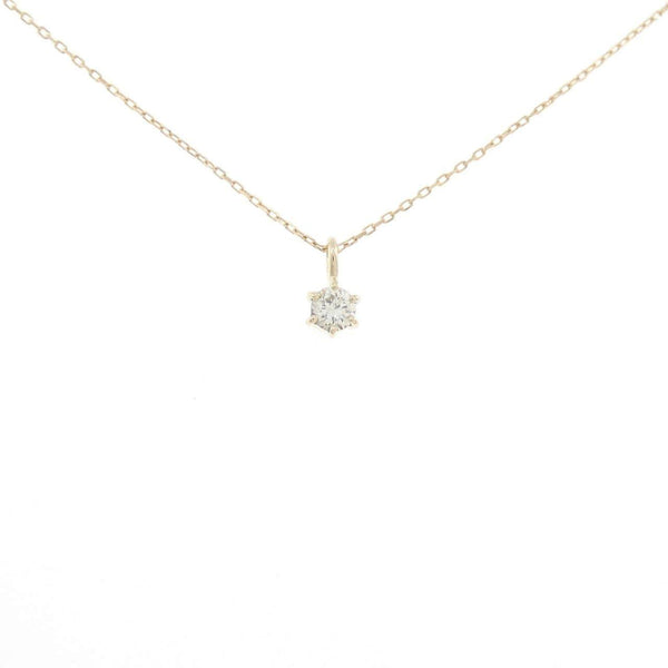 K10 Yellow Gold Diamond Necklace