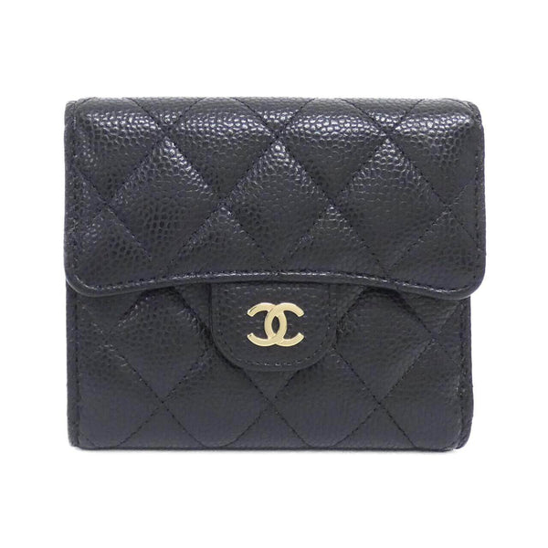 Chanel Timeless Classic Caviar Skin Wallet