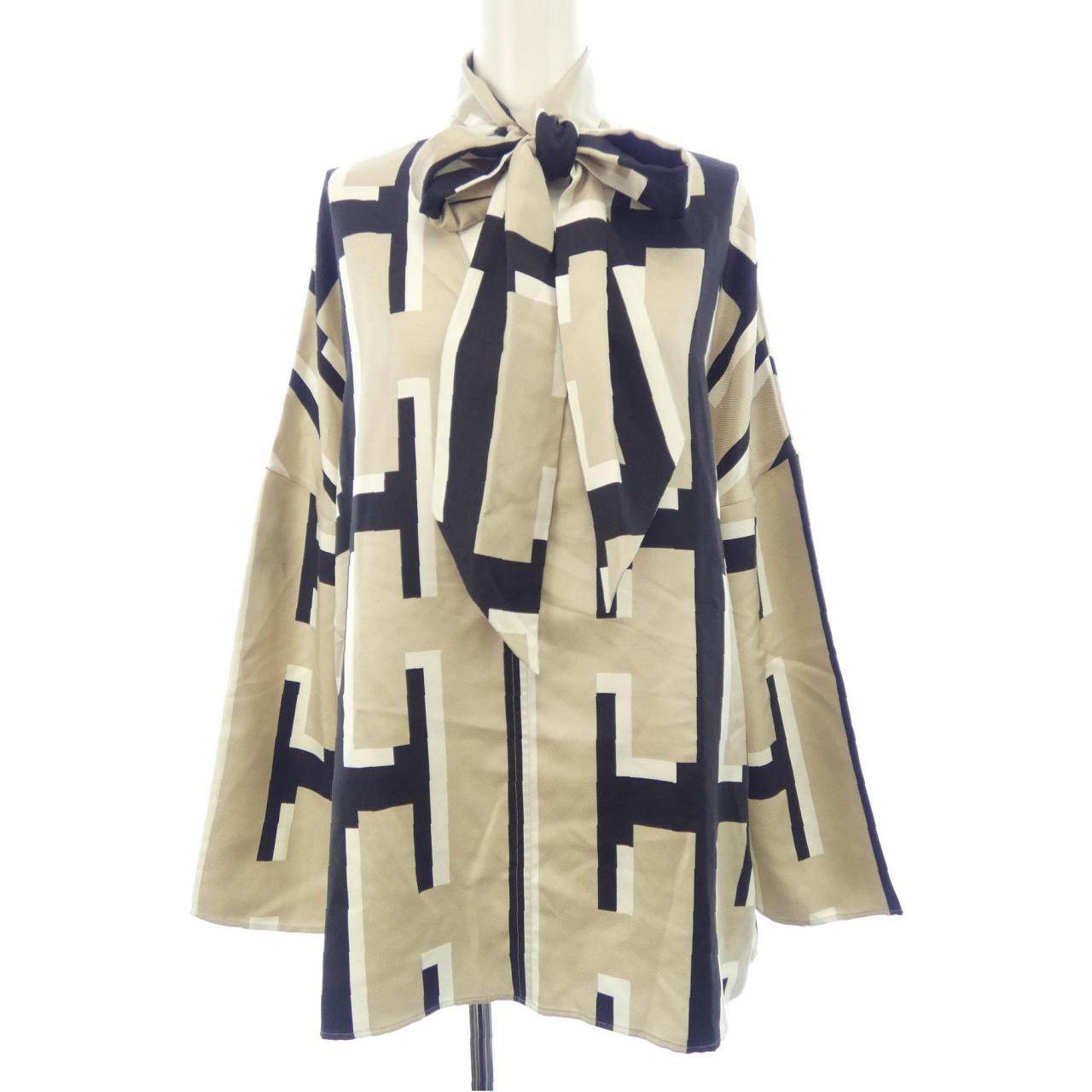 Hermes Silk Top