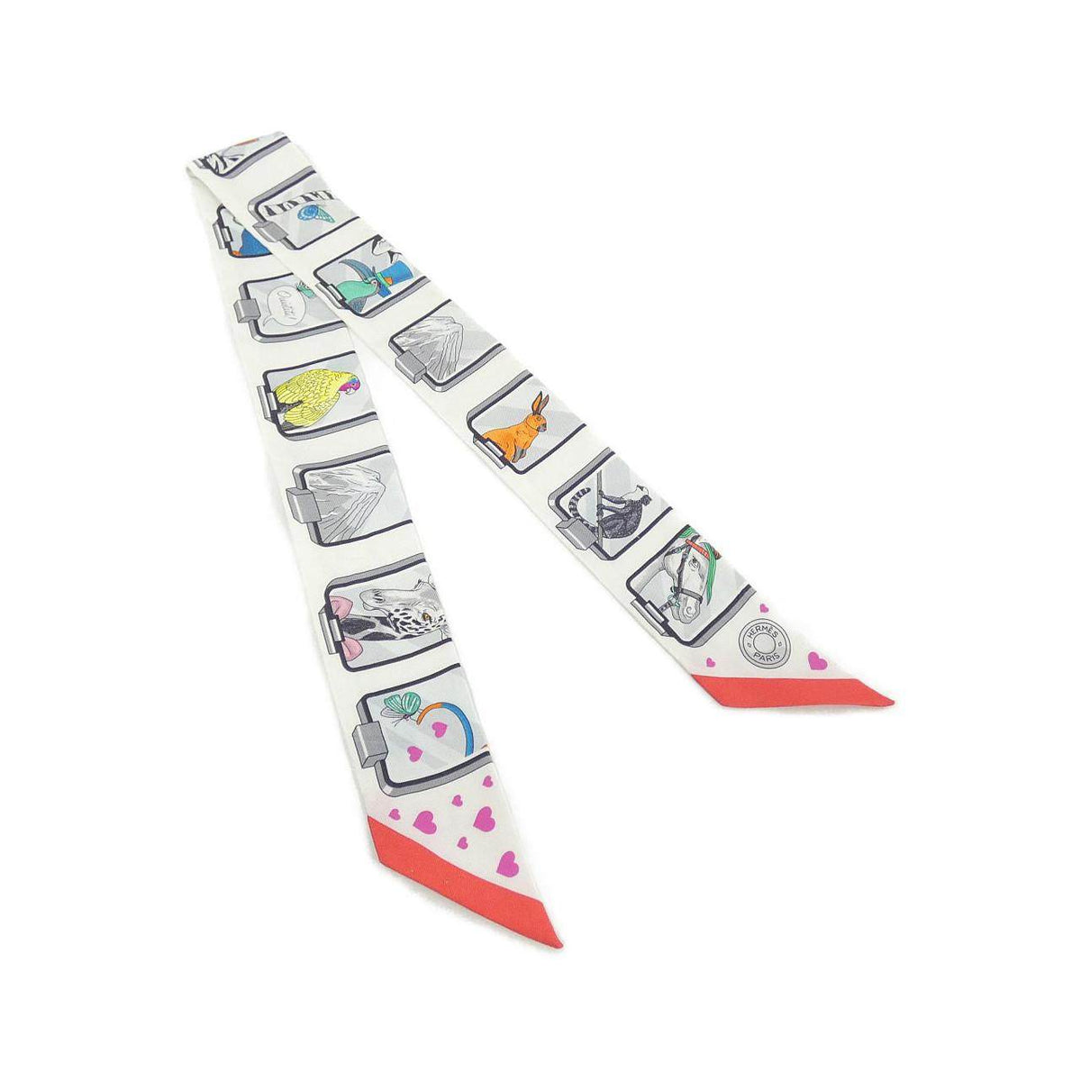Hermes HERMES STORY Silk Scarf