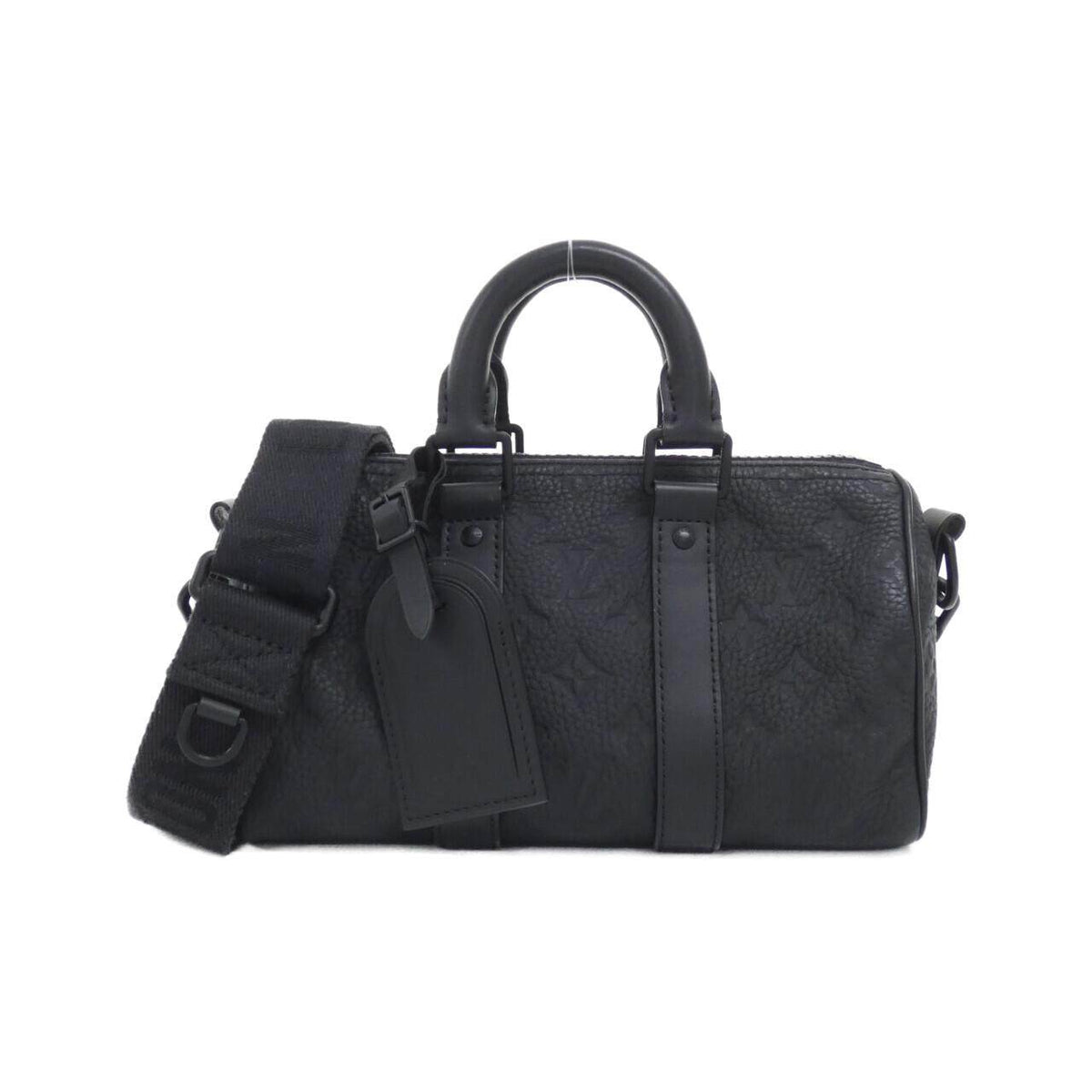Louis Vuitton Keepall Bandouliere Monogram Taurillon Boston Bag