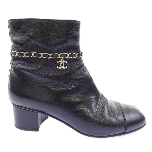 Chanel Calf Leather Boots