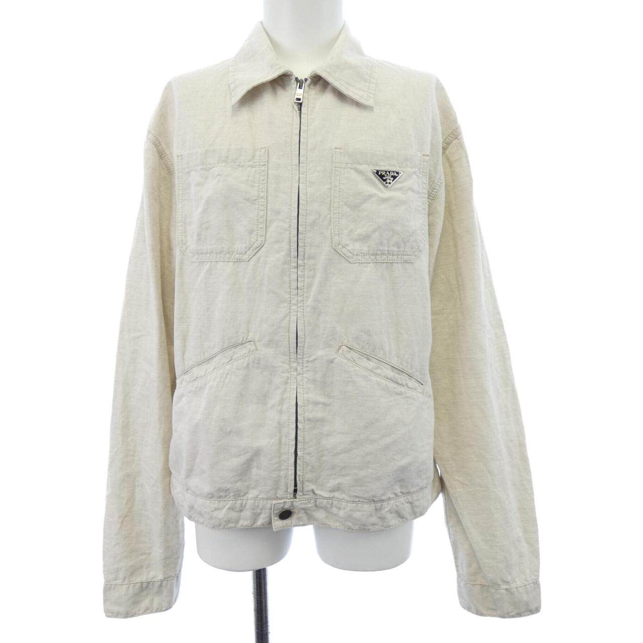 Prada Triangle Logo Jacket
