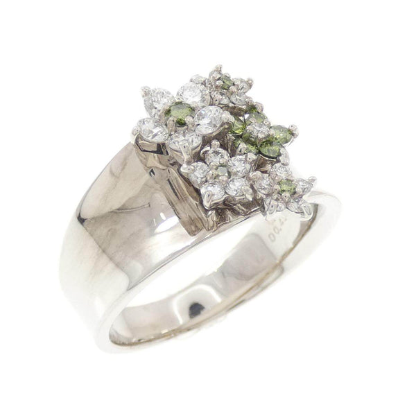 Ponte Vecchio Flower Au750 Diamond Ring