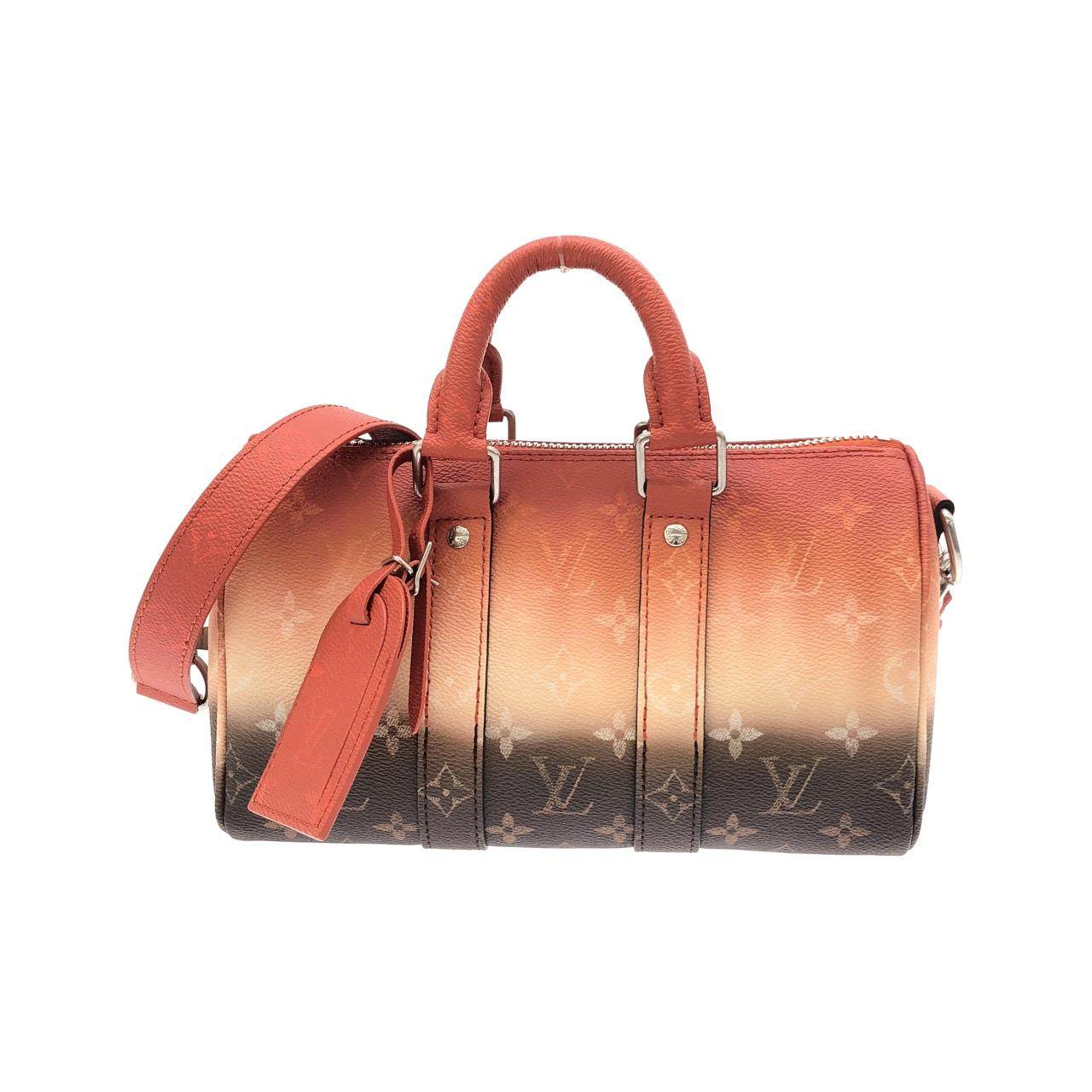 Louis Vuitton Monogram Keepall Bandouliere Boston Bag