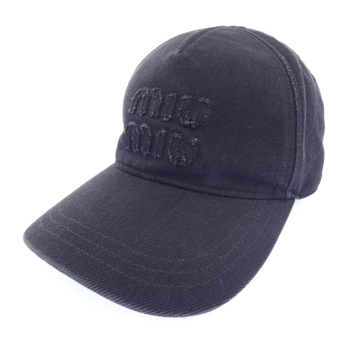 Miu Miu Denim Baseball Cap