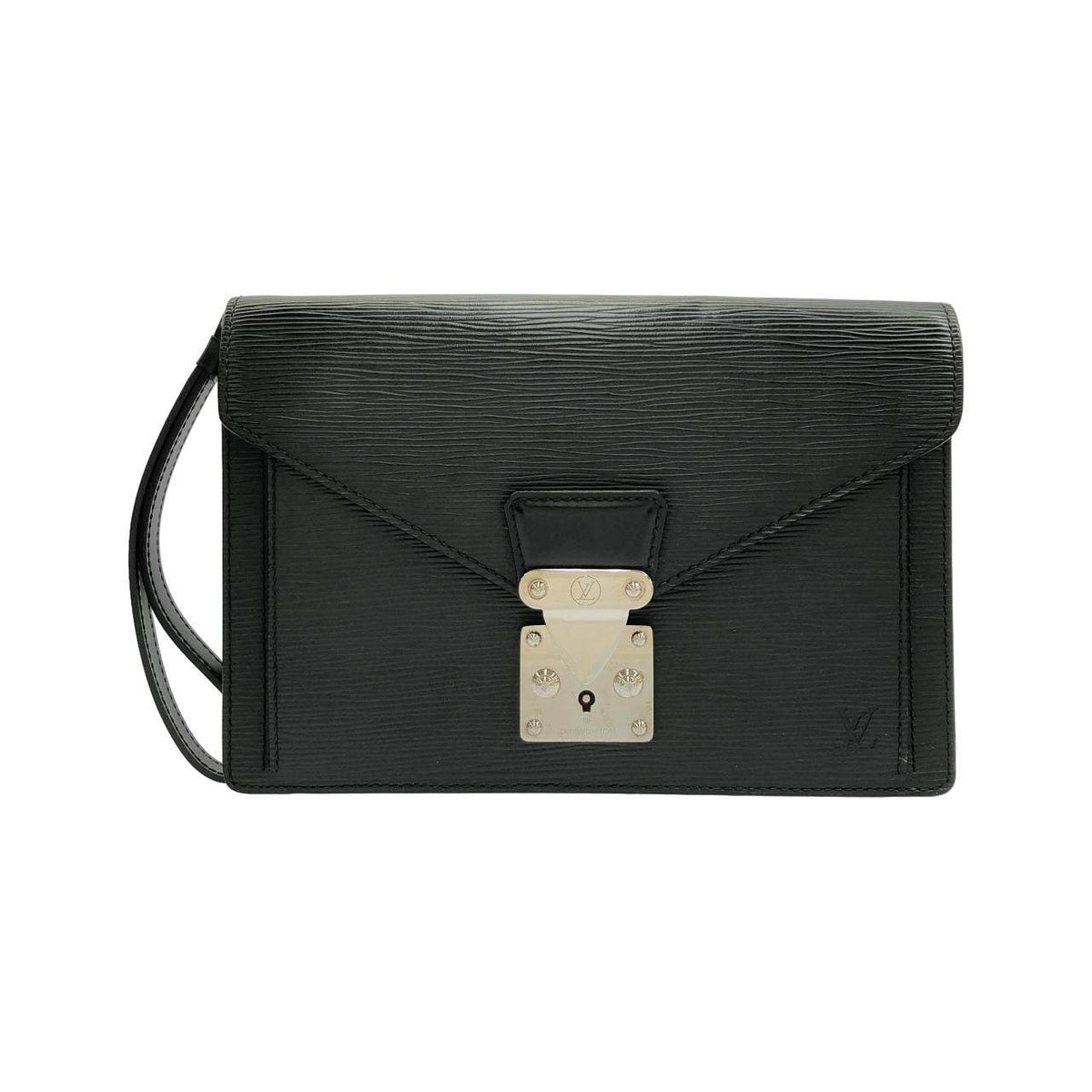 Louis Vuitton Pochette Sérié Dragonne Epi Clutch Bag