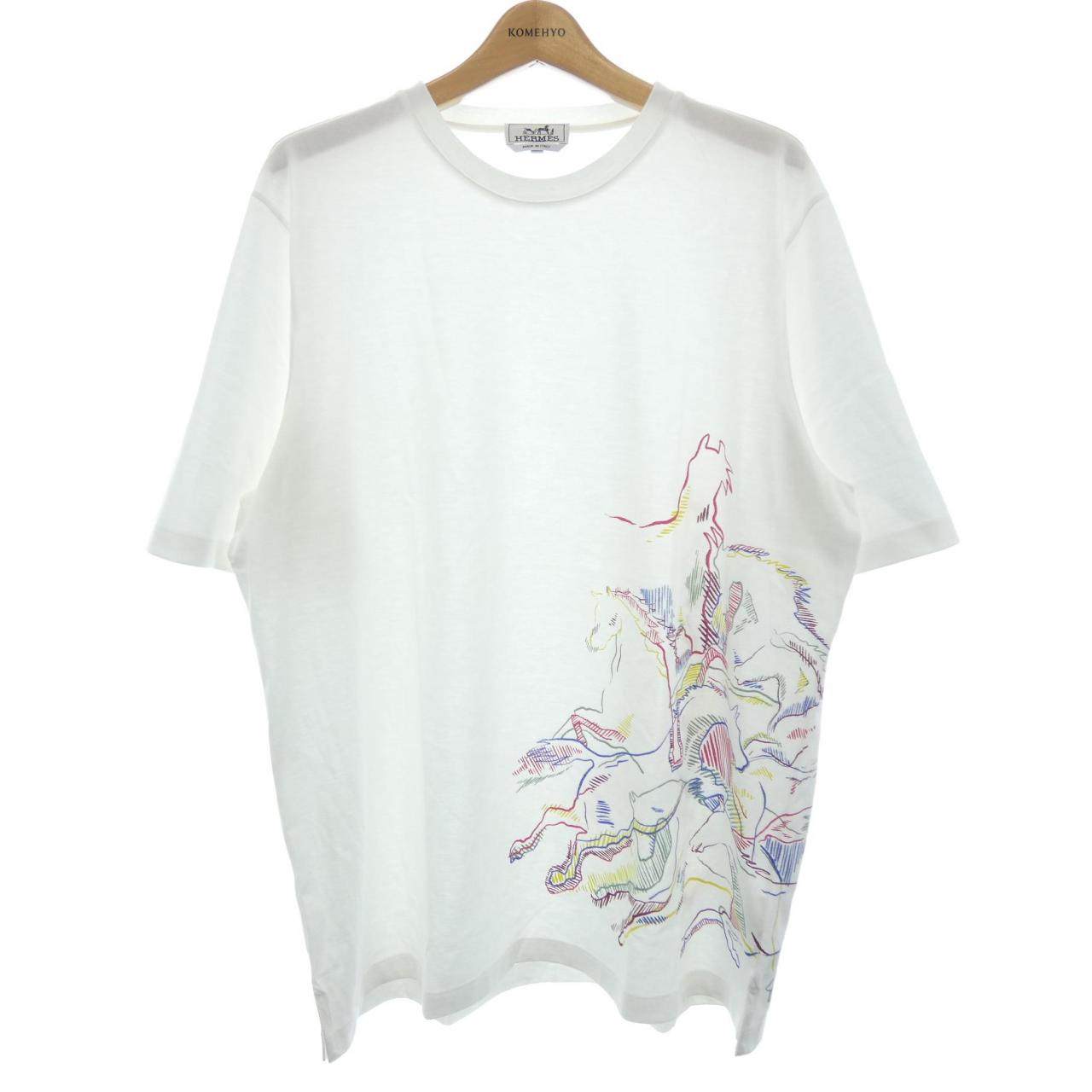 Hermes Cavalcadour Cotton T shirt