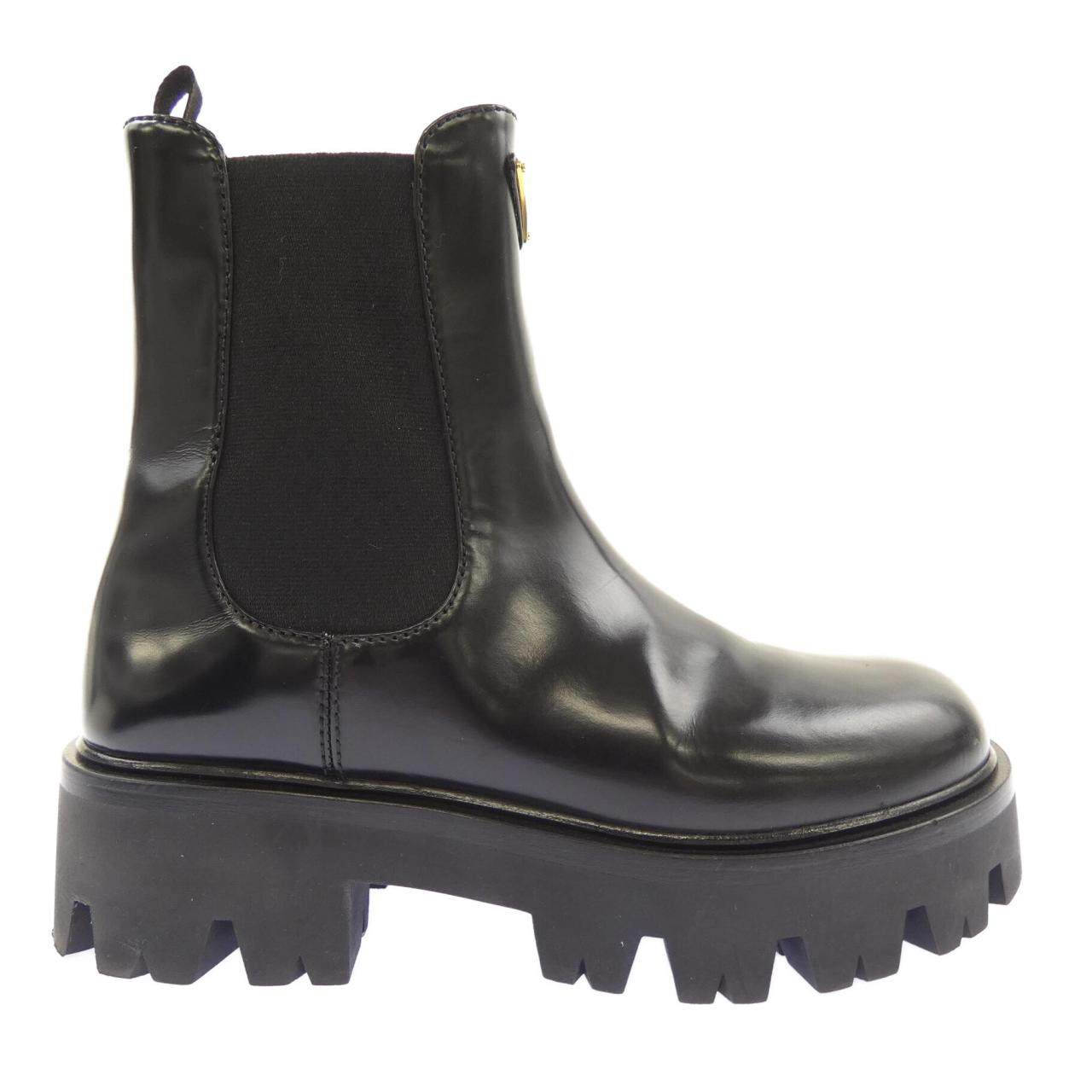 Prada Brushed Leather Boots