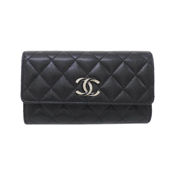 Chanel Caviar Skin Bifold Wallet