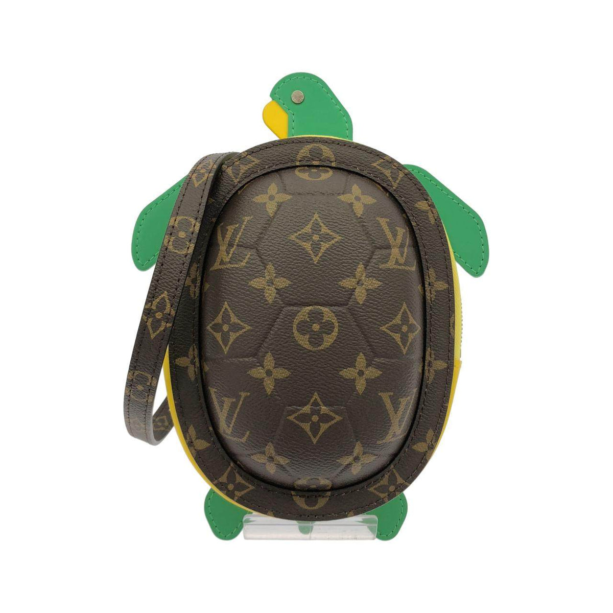 Louis Vuitton Monogram Reverse LV Turtle Coated Canvas Shoulder Bag