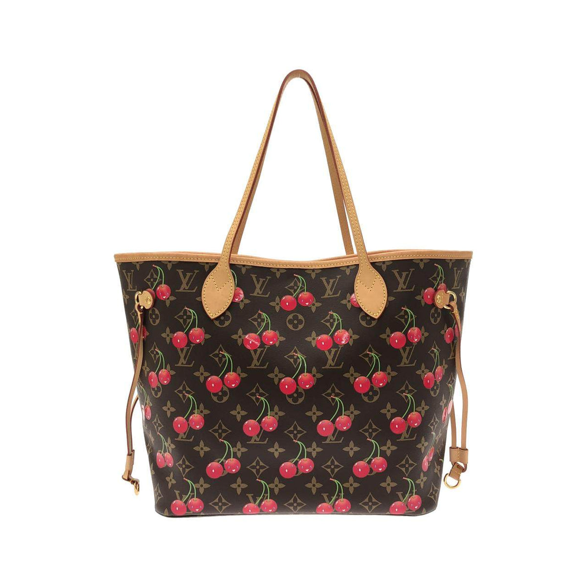 Louis Vuitton Monogram Cherry Neverfull Tote Limited