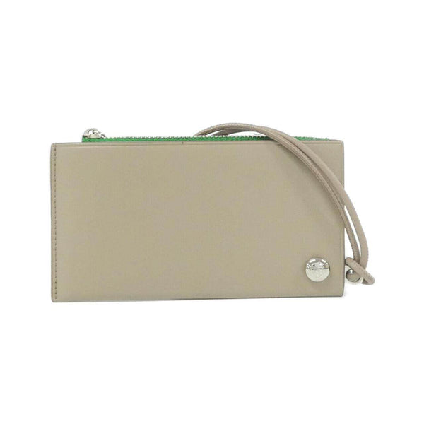 Loewe Pebble Slider Coin Card Holder Calf Coin Case