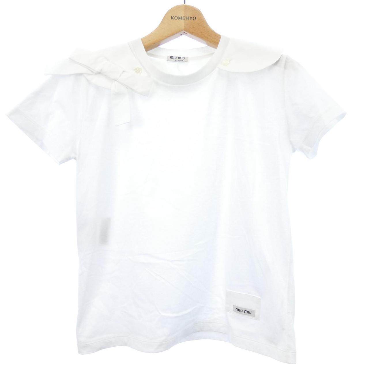 Miu Miu Cotton T Shirt