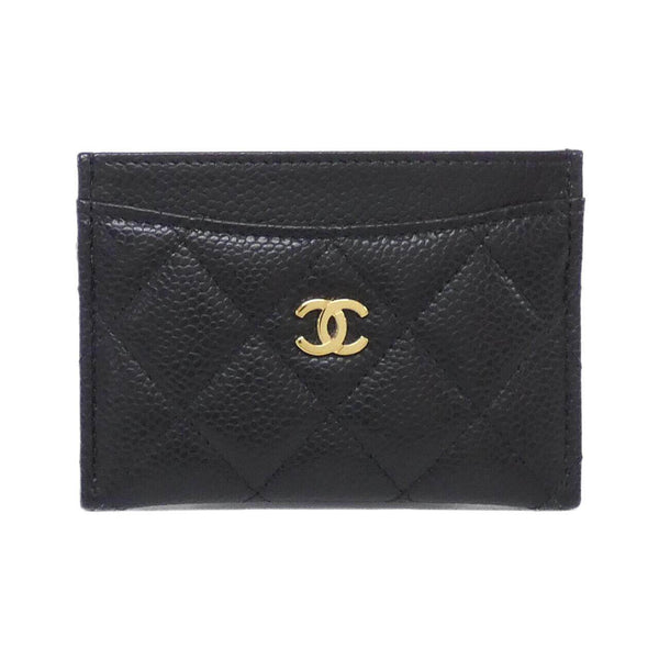 Chanel Timeless Classic Caviar Skin Card Case