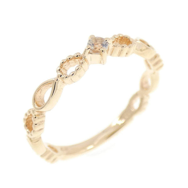 Nojess K10 Yellow Gold Labradorite Ring