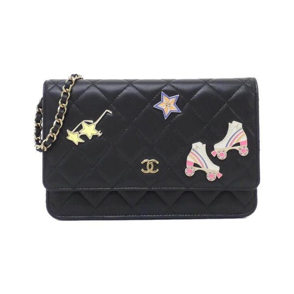 Chanel Chain Wallet Lambskin Wallet