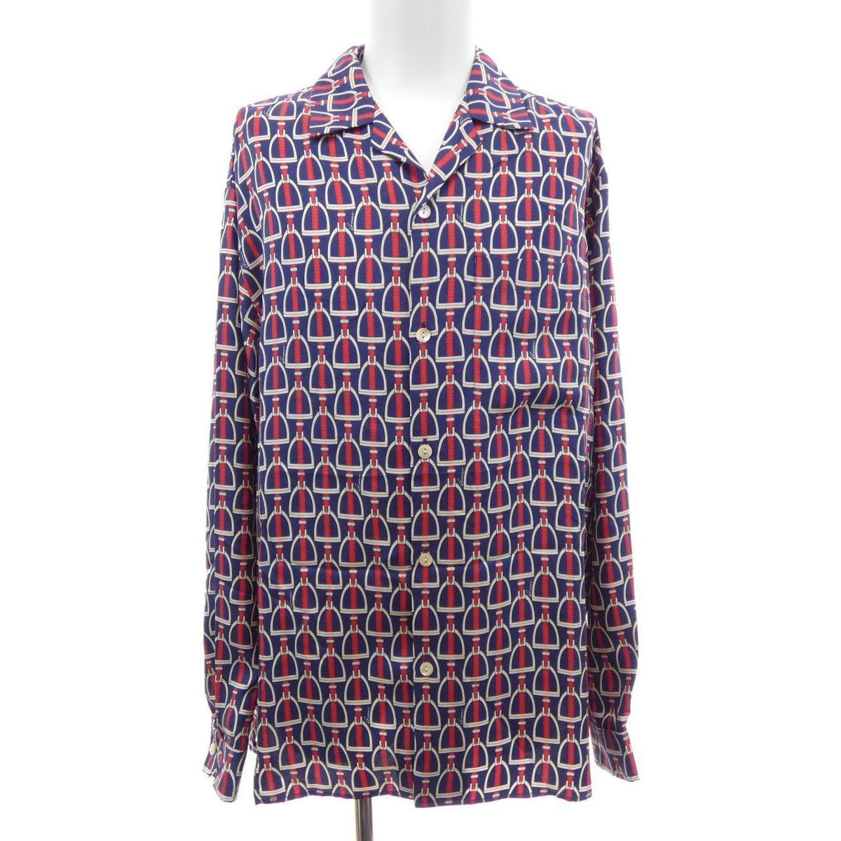 Gucci Silk Short Sleeve Shirt