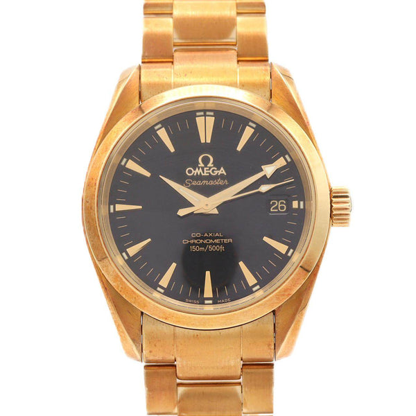 Omega Seamaster Aqua Terra Yellow Gold Automatic