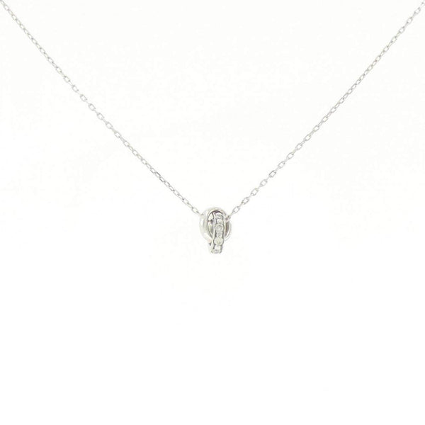 K10 White Gold Diamond Necklace