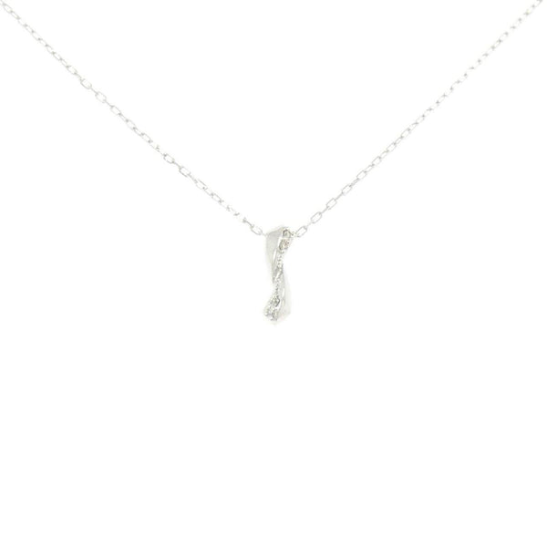 K10 White Gold Diamond Necklace